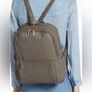 Mali + Lili Eliza Large Vegan Leather Backpack